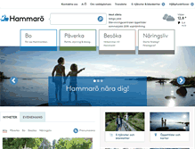 Tablet Screenshot of hammaro.se